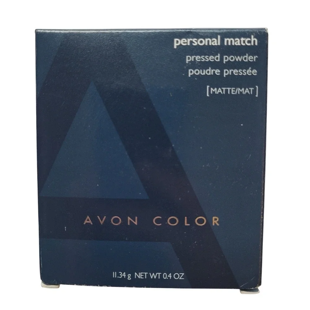 Avon Personal Match Pressed Powder Matte Beige 0.4 oz Face Makeup New in‎ Box